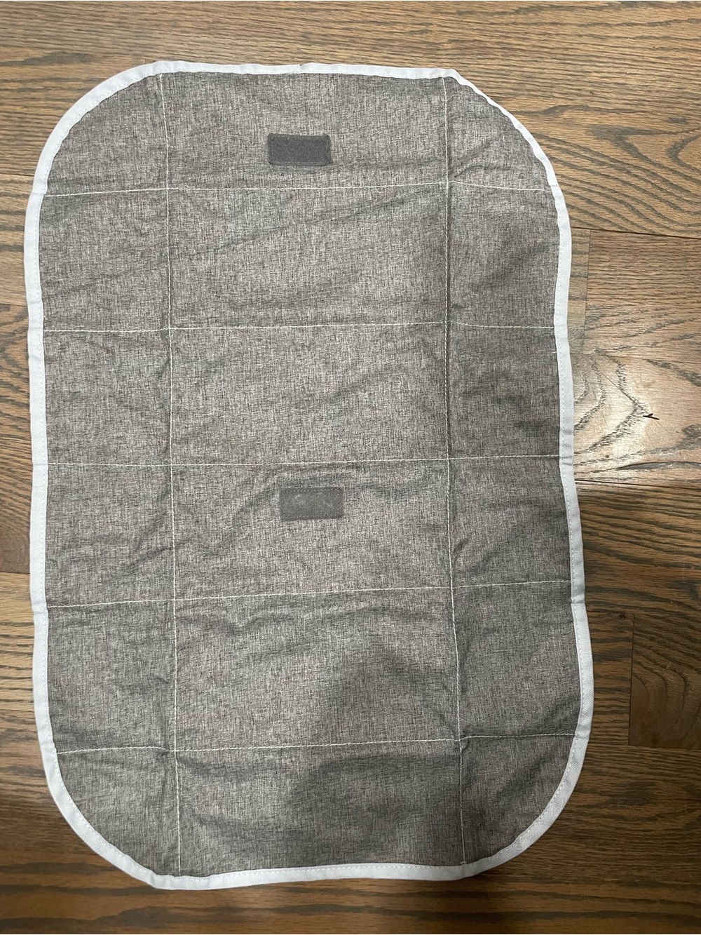 Neutral Gray foldable baby changing mat